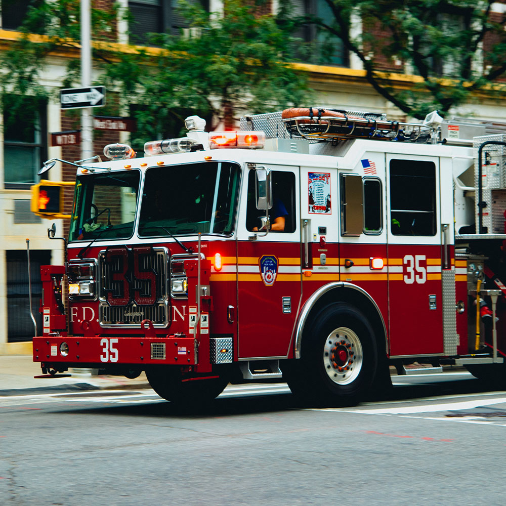 Fire Truck to Station