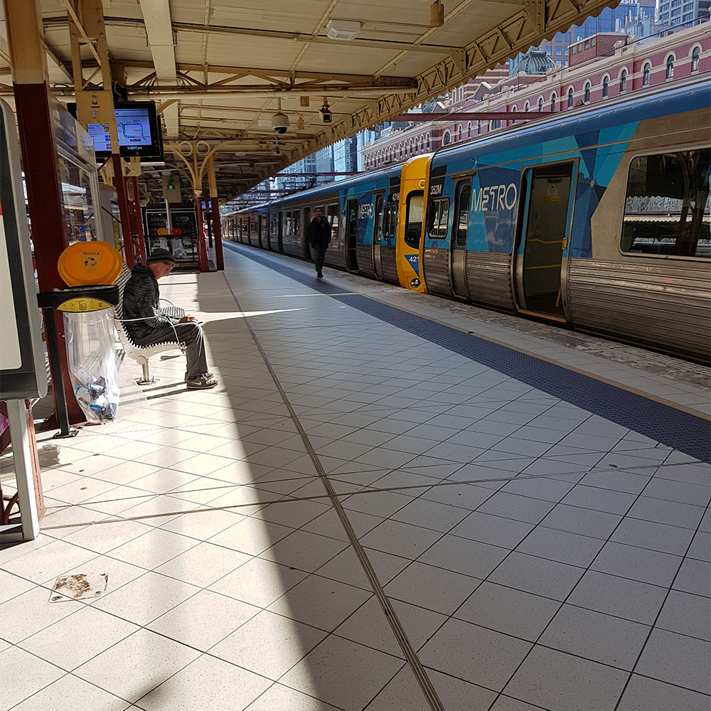 Flinders St Station Platform