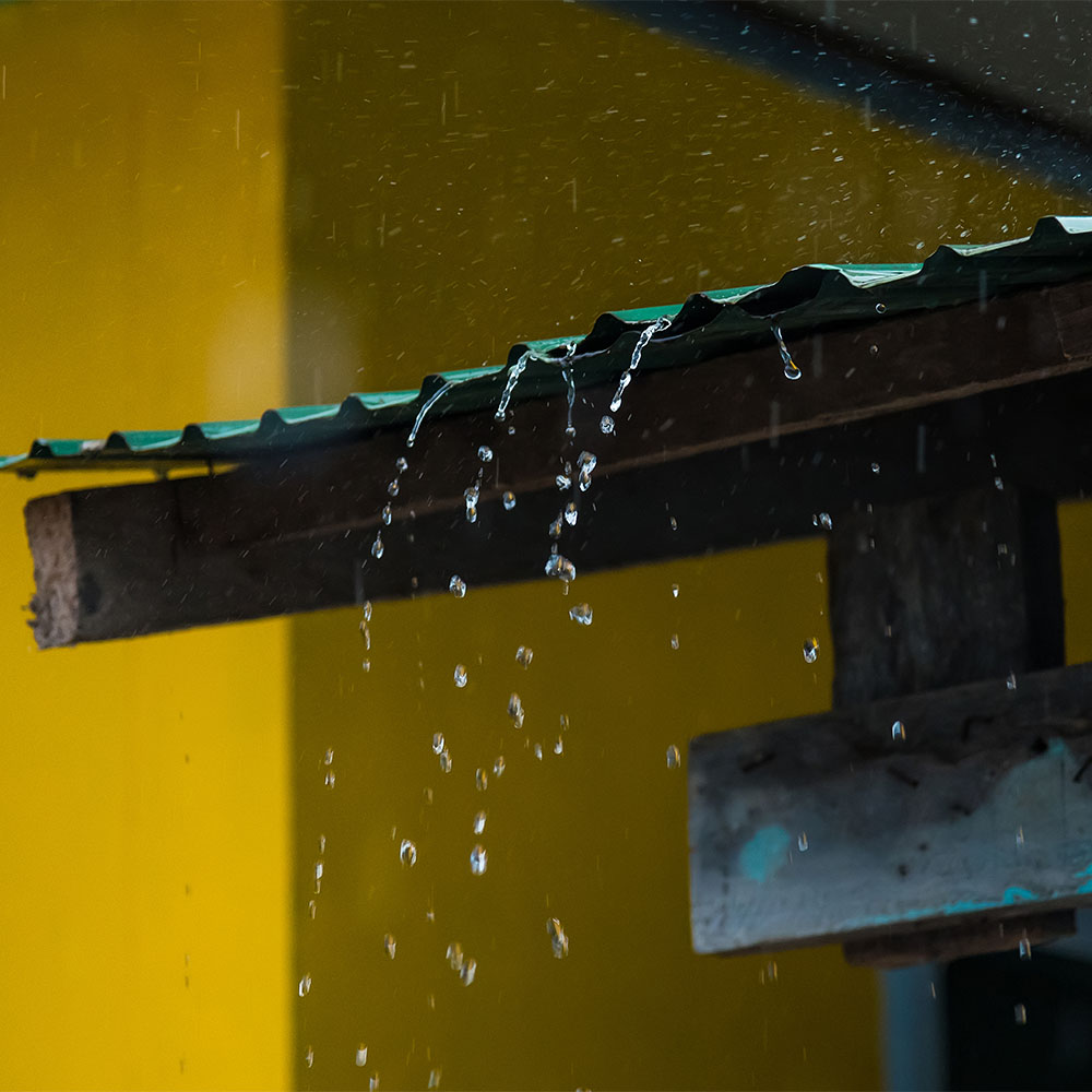 Light Rain on Metal Roof