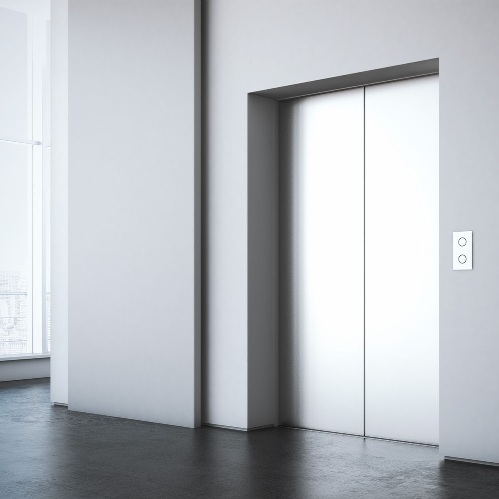 Large Elevator Operating